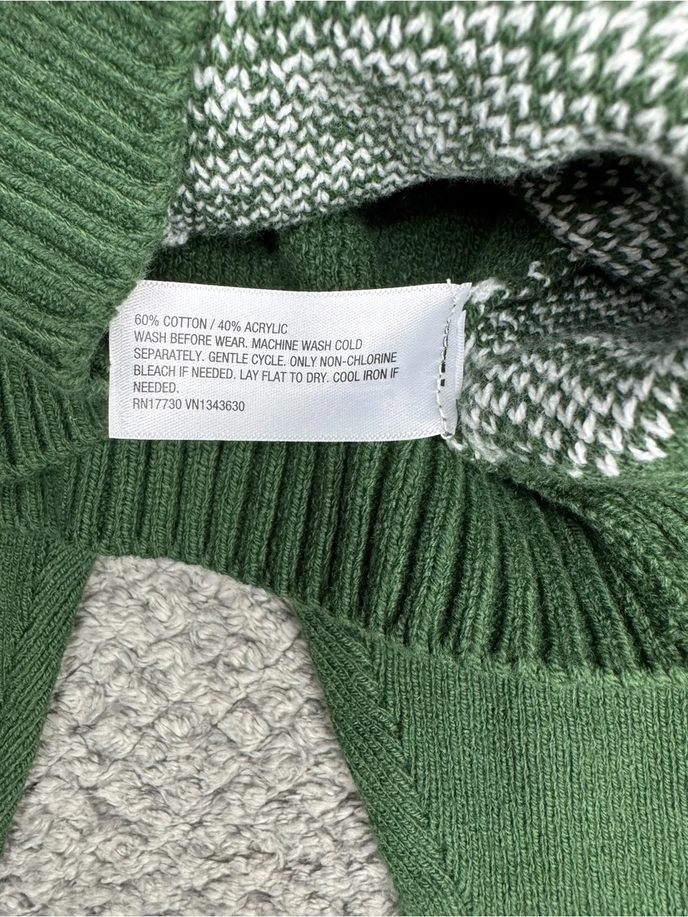Cloud Island Unisex Baby’s 2pc Holiday Knit Sweater & Pants Set - Green 0-3M NWT